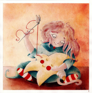 FLOP - Laura Cacchi - Imparare a cadere (Tecnica mista su carta d’acquerello Arches)