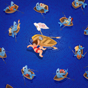 FLOP - Ekaterina Zhuravleva - Move. Flop. Repeat (Digital art)