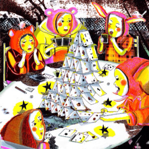 FLOP - Marta Goldin - Il Castello Caduto (Tecnica mista