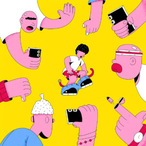 FLOP - Vincenzo Bisceglia - Sotto osservazione (Adobe ilustrator
