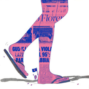 FLOP - Sonia Azzi - FLIP-FLOP (Collage analogico+Fotoshop digitale)