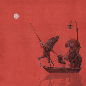 FLOP - Giulia Ferla - Domani sera ci riproviamo (China e acrilici su carta)