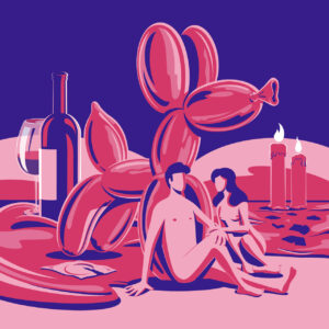 FLOP - Pietro Santovetti - Not Tonight (Digital Illustration)