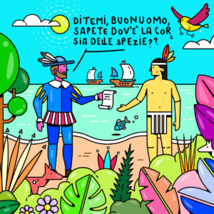 FLOP - FEDERICO BARNA - 12 ottobre 1492 (immagine digitale)