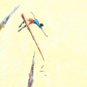 FLOP - Francesco Fernando Pepe - Torre di Babele (Pastelli a Olio e collage)