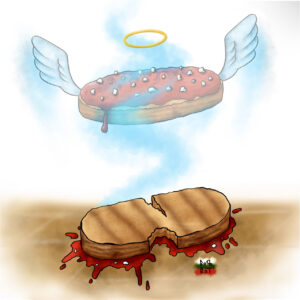 FLOP - Vanina Dimitrova - Murphy’s Bulgarian Toast (Digital illustration)