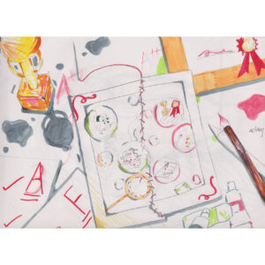 FLOP - Yuanjie Ashley Gao - Failure is the mother of success. (Watercolor)