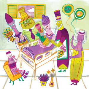 FLOP - Stefania Mallegni - Flop - Ho fatto un fiasco (Gouache e matite)