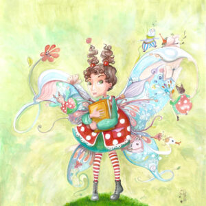 FLOP - Anca Smarandache - A new story (acrilyc on paper)