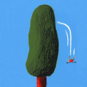 FLOP - recchia samuele - "il mio primo (flop) volo" (pastelli a cera su carta)