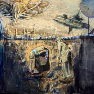 FLOP - CHENG LYU - Beneath Civilization (painting)