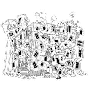 FLOP - Sonia Vangi - ARCHIFLOP (Digital Line Art)