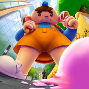 FLOP - Chiara Pellicani - Tragedia al gusto fragola (Illustrazione digitale)