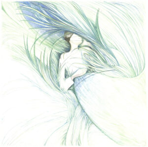 FLOP - CRISTIANA GIANNI - Sconforto (matite colorate e acquerello)