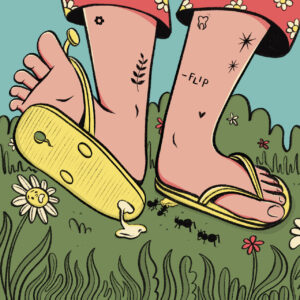 FLOP - Sara Di Giovanni - FLIP FLOP [-FLIP] (Illustrazione digitale)