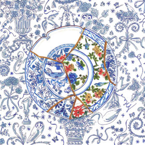 FLOP - PILAR BOUZAS ARTERO - Non come prima (Tecnica mista su carta (pennarello