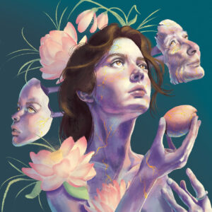 FLOP - Martina Matricciani - Kintsugi (Base manuale acrilica lavorata in digitale)