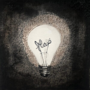 FLOP - Eva Escoms Estarlich - 1600 Modi di non fare una lampadina (Tinta china