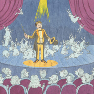 FLOP - Giacomo Bonino - Sim-Sala-Flop (misto china acquerello e tempera)