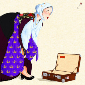 FLOP - Flavia Polo - Per un nuovo inizio (Illustrazione realizzata digitalmente)