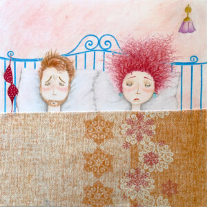 FLOP - Carlotta Cecchini - A chi non è mai capitato....Flop... (Tecnica mista: matite