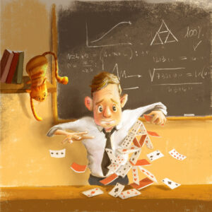 FLOP - Manuela De Perna - La variabile invisibile (Pittura digitale)