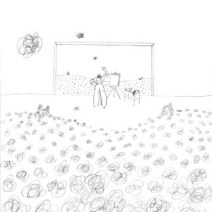 FLOP - Marco Cerminara - Il paesaggista (Matita)