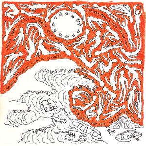 FLOP - Elena Gelmi - Floating Lies Of People (Inchiostro e pastello ad olio su carta)