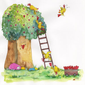 FLOP - Anna Fabiola Giancane - Amare non è mai un Flop! (Acquarello)